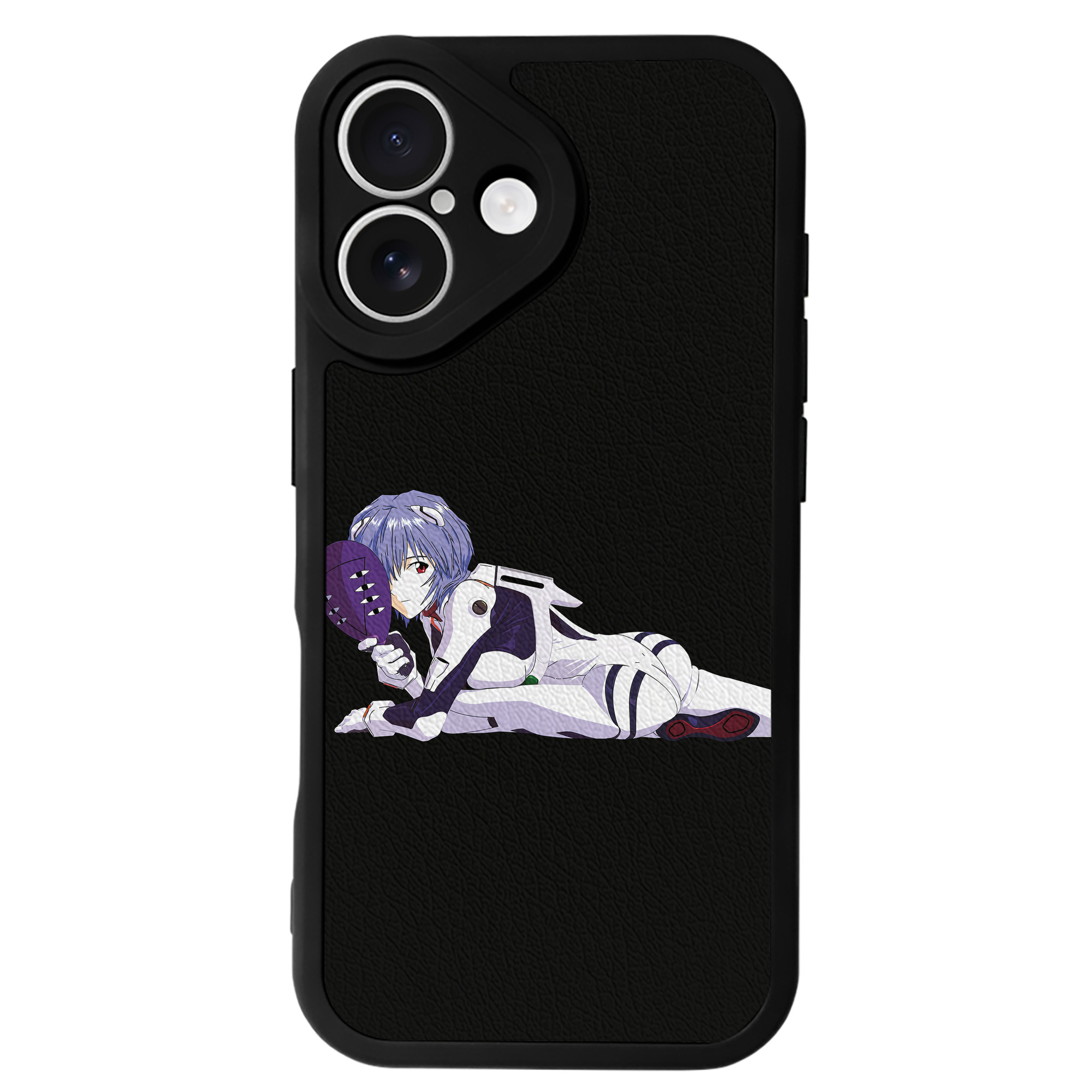（画像用） EVA 新世紀エヴァンゲリオン 【iPhone 16シリーズ対応】シリコンスマホケース（レザー調） 材質：シリコン